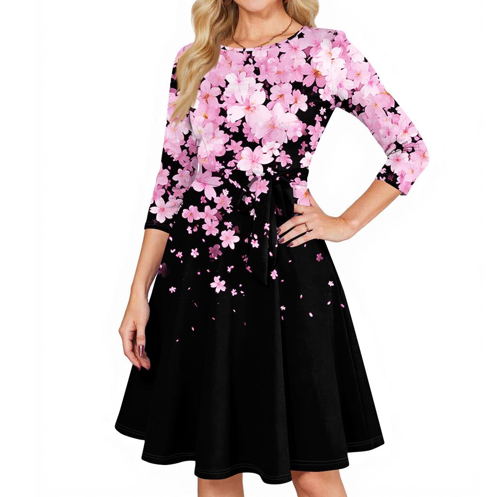 Женские коктейльные платья с рукавом 3/4, винтажное платье для гостьи на свадьбу