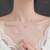 Flash Diamond Dream Universe Starry Sky Necklace Female Simple Design Clavicle Chain Temperament Planet Necklace