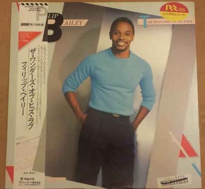 Виниловая пластинка PHILIP BAILEY - Wonders Of His Love AMP28120 A&M 1984 Япония Obi Soul/Funk Б/У