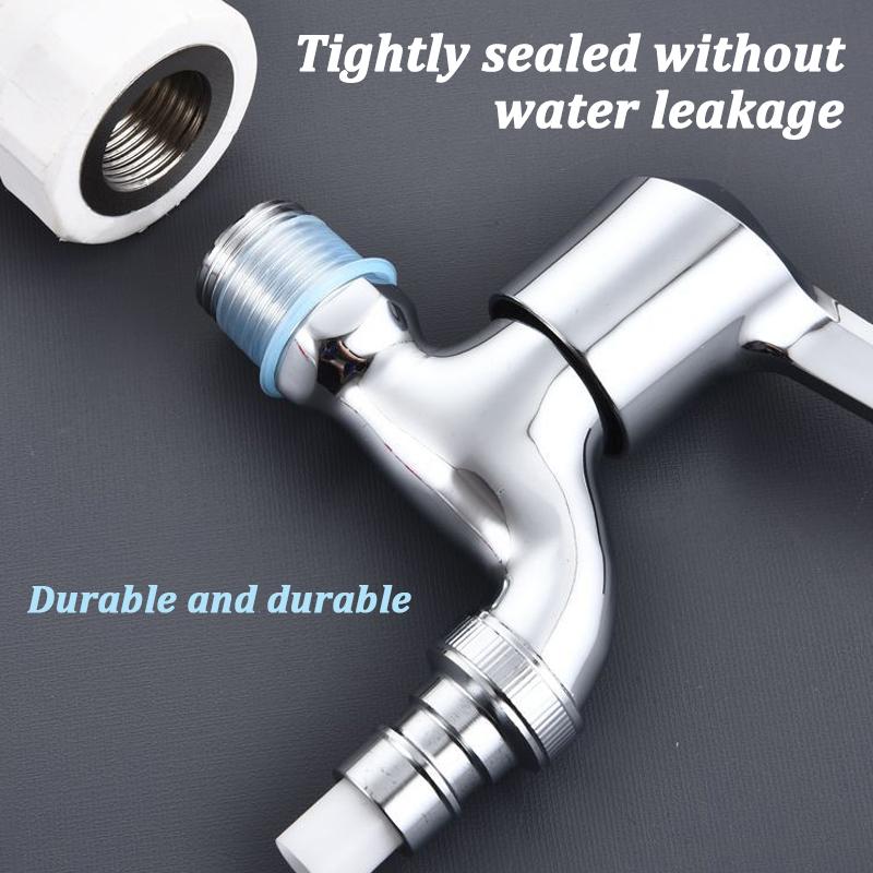400Pcs Silicone Faucet Leak-proof Sealing Gasket Pipe Triangle Valve Washer Tap Hose Prevent Dripping Leakage Plug Teflon Ta