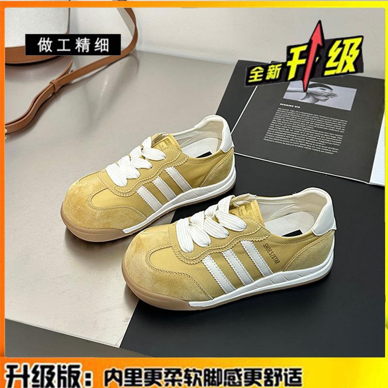 Версия из коровьей кожи ~ Женская обувь Dexun Forrest Gump из натуральной кожи в стиле ретро, 2025, новые дышащие универсальные туфли для спорта и отдыха