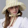 WHITE SANDS Purple Label Italian Linen Cotton Floppy Hat Netanya (2 Colors)