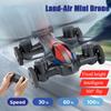 Новый 2в1 радиоуправляемый дрон Land-Air с дистанционным управлением самолет радиоуправляемый автомобиль безголовый мини-квадрокоптер игрушка 360 градусов флип со световым самолетом подарок для детей