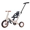 OSJ Children's Tricycle 4in1 Tricycle Vehicle with Push Bar Bicycle Toy Ride-on Toy Beige