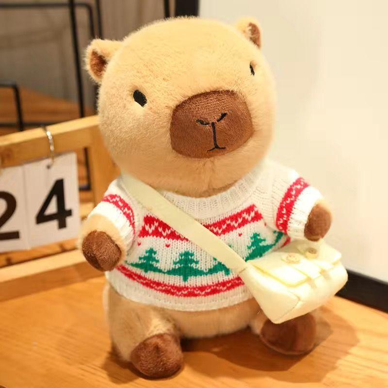 Популярная плюшевая кукла Kapi Bala Doll, одетая в капибару, милая кукла, подарок на тряпичную куклу