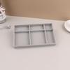 Velvet Jewelry Display Stackable Exquisite Jewellery Holder Portable Ring Earrings Necklace Organizer Box Organizator De Boys
