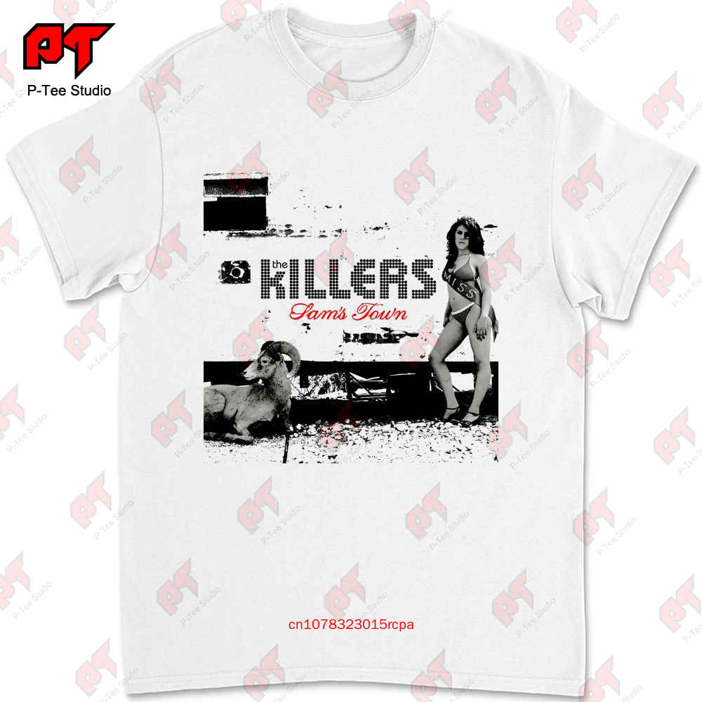 The Killers Sams Town Album Cover 2004 Rock T-shirt M0LA