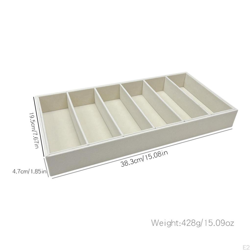 Sunglasses Organizer Tray Glasses Display Case Jewelry Organizers Eyeglasses Storage Box for