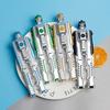 0.5mm Gel Pen Foldable Detachable Deformable Robot Shape Writing Ballpoint Pen for Boys