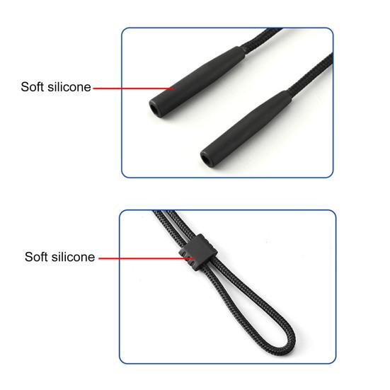 Adjustable Glasses Strap Anti-Slip Eyeglass Holder Rope No Tail Sunglasses