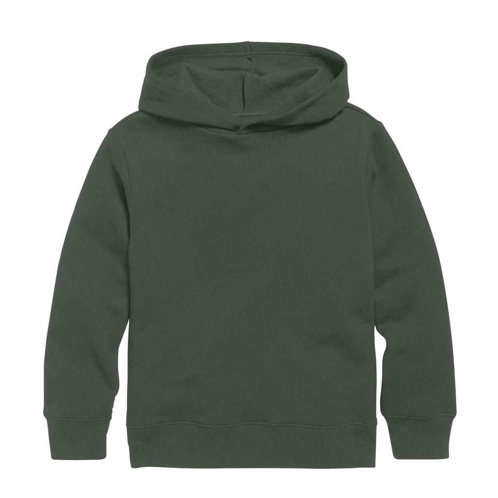 Повседневная модная однотонная толстовка с длинным рукавом и капюшоном для мальчиков