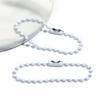 Multicolor Bead Chain Jewelry DIY Accessories: Baked Paint Round Bead Chain, Pendant and Tag Chains.