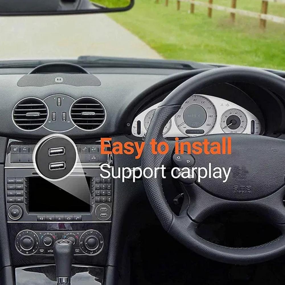 Панель USB 3.0 для скрытой установки, удлинительный кабель, двойной USB-разъем, автодоставка, панель приборной панели мотоцикла, кабель-удлинитель для передачи данных 1/2 м