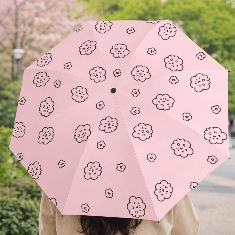 Fully Automatic Portable Folding Umbrella Cartoon Pattern Dual Use Umbrella Travel