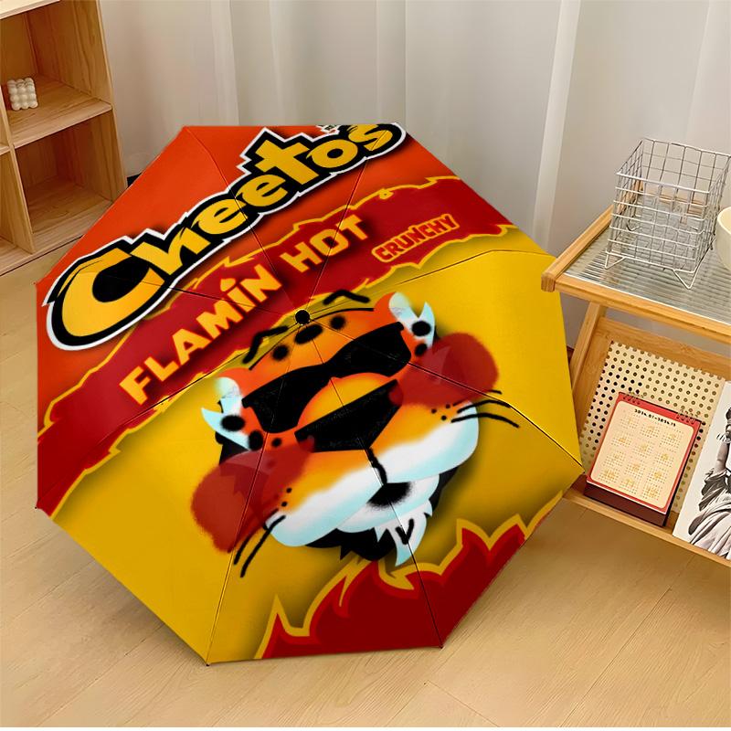 Cheetos Hot Snack Printed umbrella lightweight for travel camping and leisure a musthave for family holidays and birthday gifts
