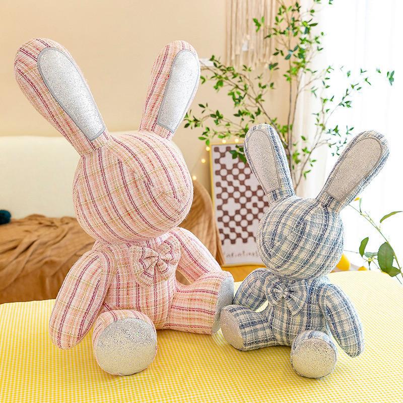 Cute Cartoon Rabbit Simple Creative Plush Toy Children Girls Holiday Doll Gift
