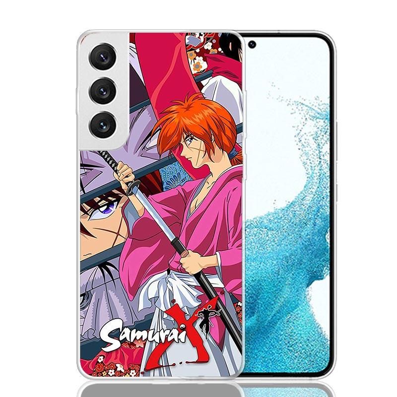 Rurouni Kenshin Anime Phone Case For Samsung Galaxy S26 Ultra S23 S24 S25 Edge S20 FE S21 S22 Plus Soft Print Shell Cover Fundas