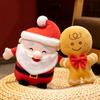 НОВЫЙ Санта-Клаус Снеговик Лось Бабушка Плюшевые Игрушки Высокое Качество Рождественский Декор Куклы Мягкие Плюши Подарок