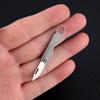 Titanium Mini Folding Knife Thin Pocket Knives Outdoor Camping Knife For Women Fruit Knives Unpacking Express Opener