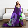 Soft Warm Blanket Camping Garten of Banban Horror Game Throw Blanket  Flannel Bedspread For Couch Chair Sofa Bed Sofa Bed Cover