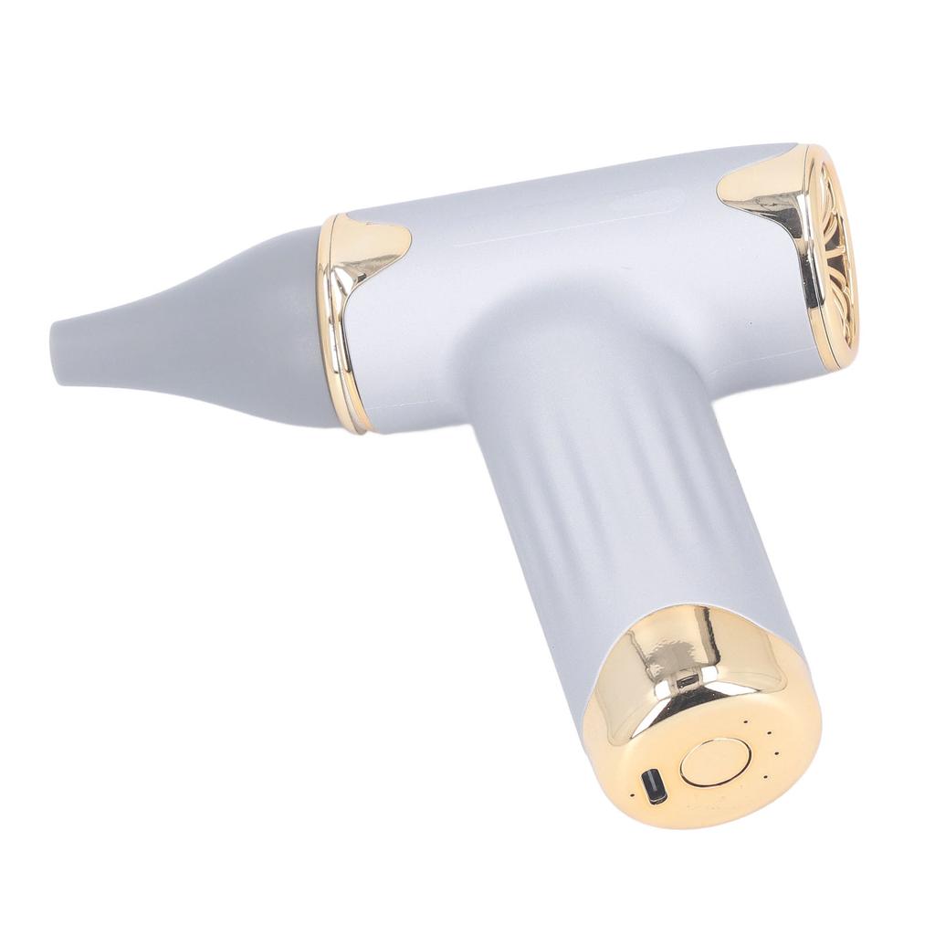 Электрический фен мощностью 60 Вт, высокоскоростной, 4 уровня, безлопастной, аккумулятор 1100 мАч, ручной пылесос