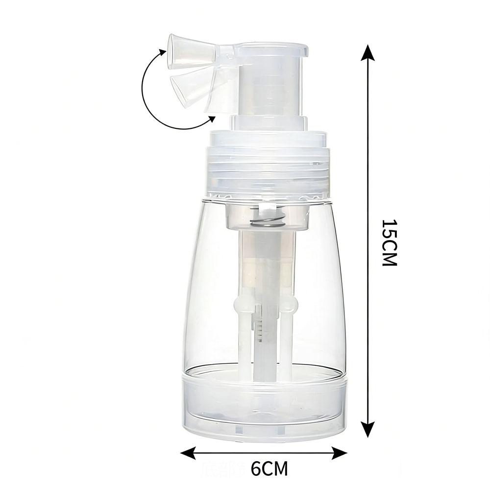 17ml/180ml Powder Pump Spray Bottle for Talcum Powder Pepper Seasoning Powder Loose Powder Salon Accessories 1PCS/2PCS 4