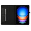 Для Xiaomi Pad 6S Pro 12.4 чехол с тканевой текстурой кожаный чехол-подставка для планшета с держателем для карт