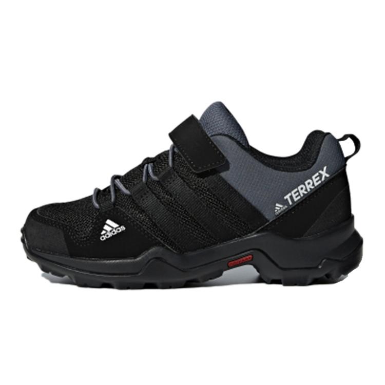 adidas Terrex Ax2r Cf K Дышащие Низкие Детские Уличные Ботинки Черно-Серые Детские BB1930