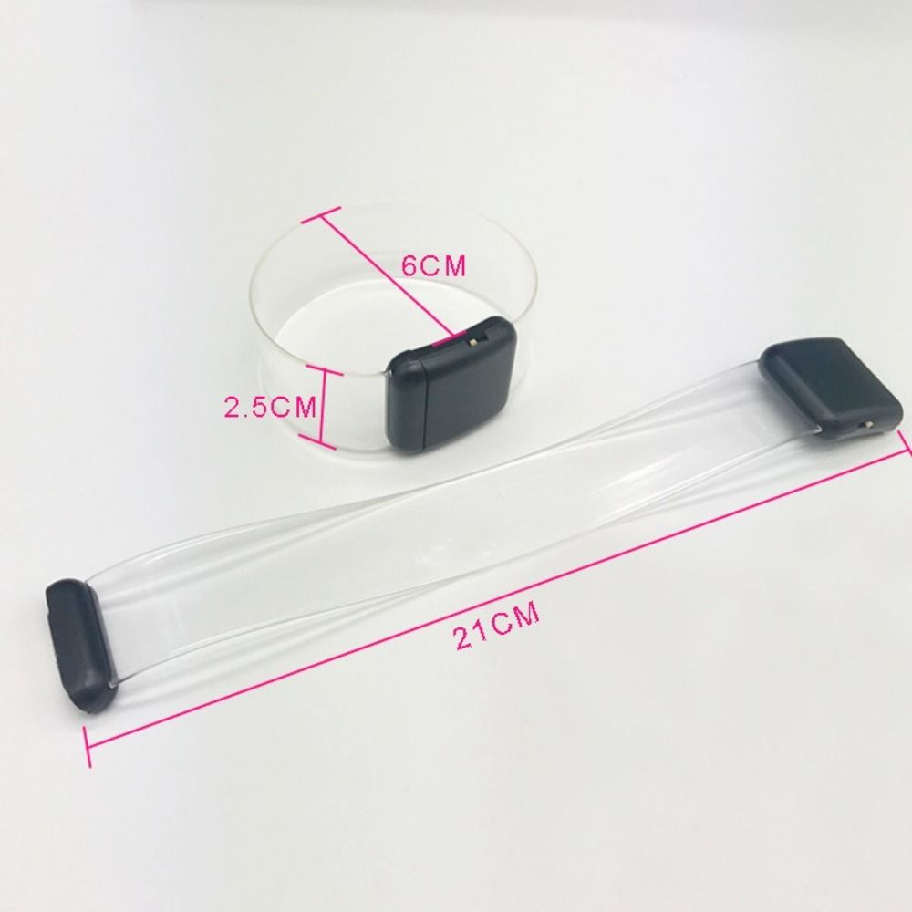 Magnet Luminous Bracelet Chroma Flashing Wristband Concert Support Lighting Band  Concert