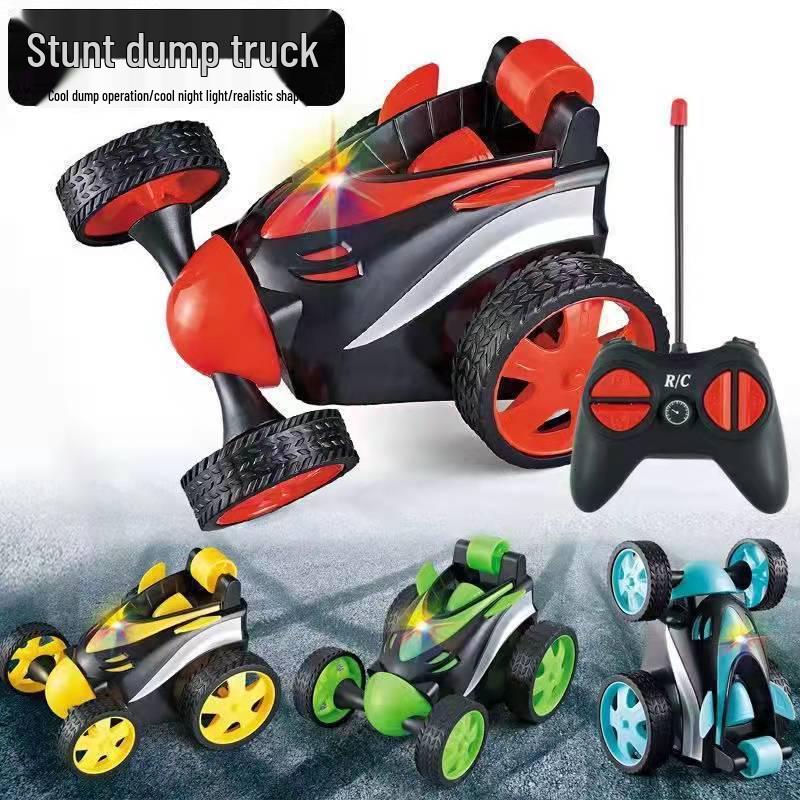 Double-Sided Remote Control Stunt Car - Rechargeable Electric Racing Toy for Kids