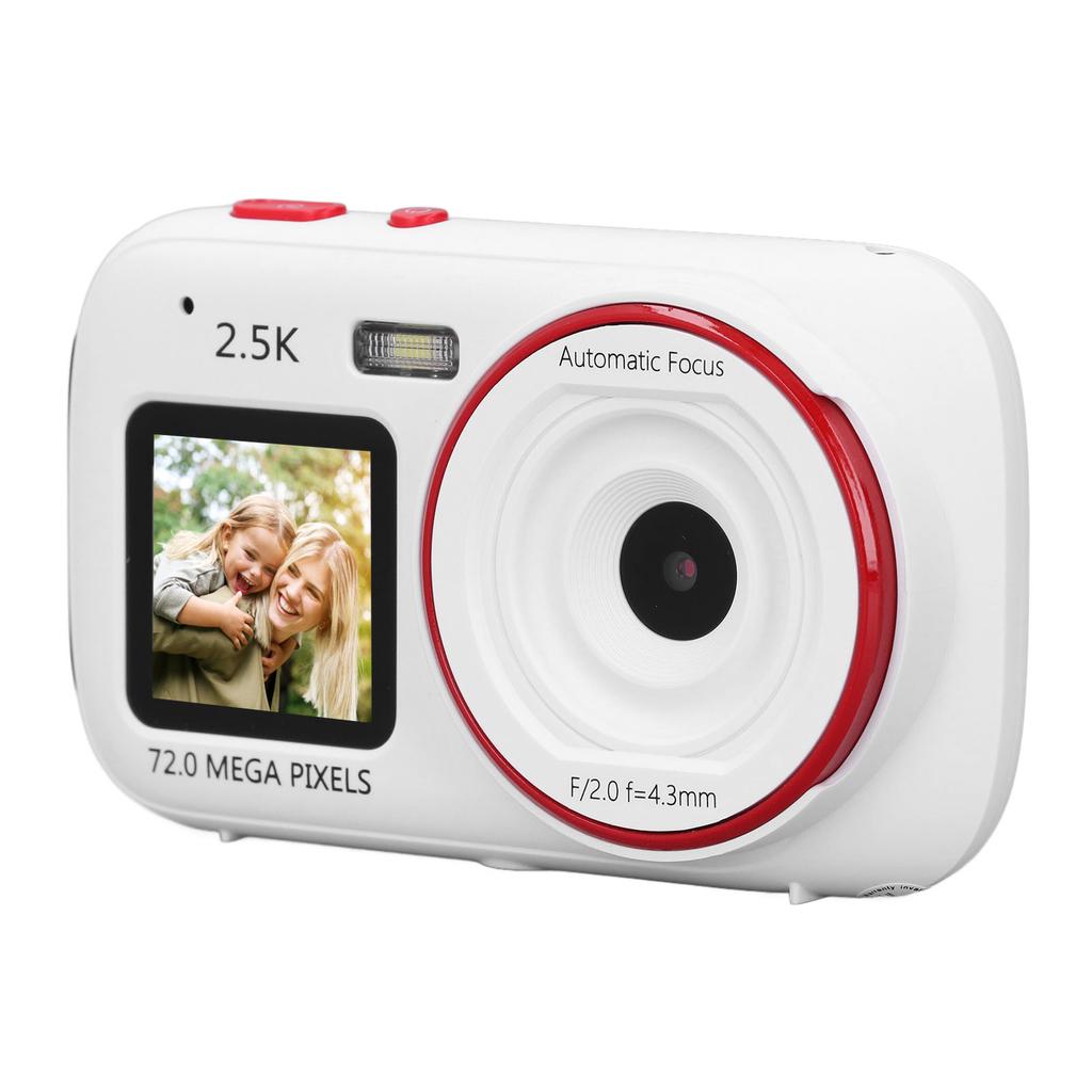 Digital Camera 72MP 2.5K Dual Screen 16X Digital Zoom Autofocus Anti Shake Automatic Light