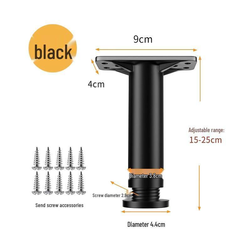 Adjustable Bed Frame Support Leg for Load-Bearing Stability