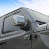 Декоративная рамка зеркала заднего вида автомобиля для Jeep Wrangler JL JT Gladiator 2018 Up (С облегченной версией) Внешние аксессуары для автомобиля, АБС-пластик