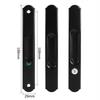 Invisible Sliding Door Lock Stainless Steel Window Latch Durable Door Handle Lock  Sliding Window