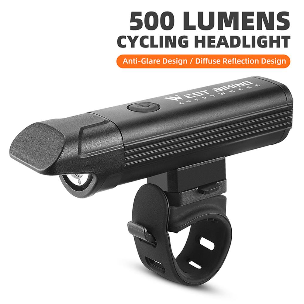 Яркий велосипедный фонарь из алюминиевого сплава, многофункциональный USB-перезаряжаемый велосипедный передний фонарь, водонепроницаемый