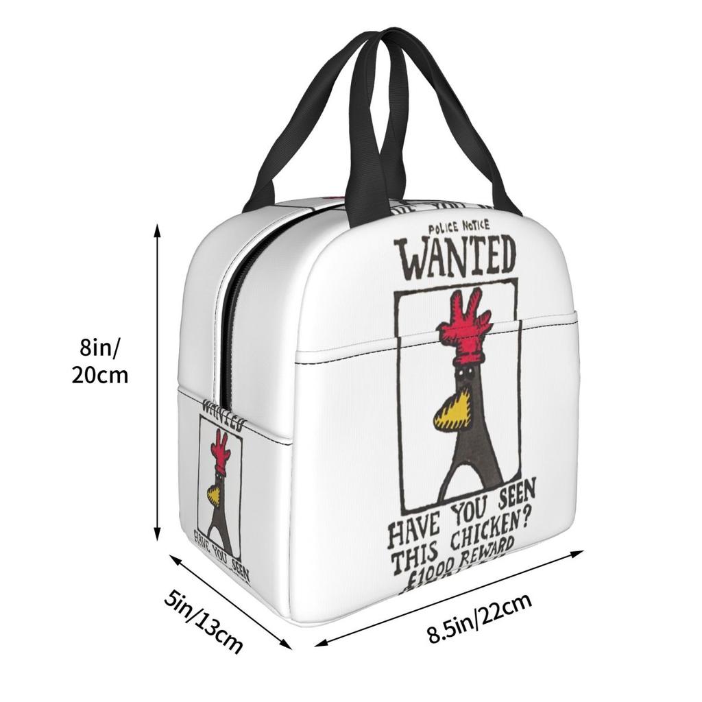 Have You Seen This Chicken Insulated Lunch Bag for Women Office Cooler Thermal Food Box Tote Portable Lunch Boxes Container