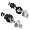 2 Pieces Stainless Steel Toilet Seat  Replacement Top Mount Hinge Bolts  Toilet