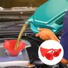 Пластиковый набор автомобильных воронок с широким горлом для топлива и масла, многоцелевые, гибкие, под прямым углом, для охлаждающей жидкости и моторного масла