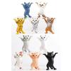 Funny Cat Pen Holder Toy Bracket Home Decor Festival Decoration Charming Kitty Hold Everything Cat Earphone Storage 5pcs Set