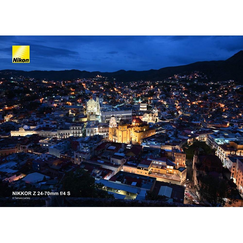 Стандартный зум-объектив Nikon NIKKOR Z 24-70 мм f4S Z байонет полноразмерный совместимый S-линейка