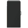Wall Mounted Cabinet Black 59 x 31 x 60 cm Engineered Wood