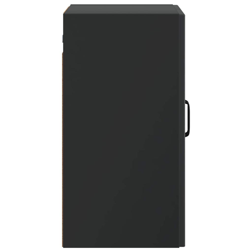 Wall Mounted Cabinet Black 59 x 31 x 60 cm Engineered Wood