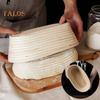 Корзина для брожения из ротанга для выпечки хлеба на закваске, круглый овальный набор ручной работы, домашний декор, кухонный помощник