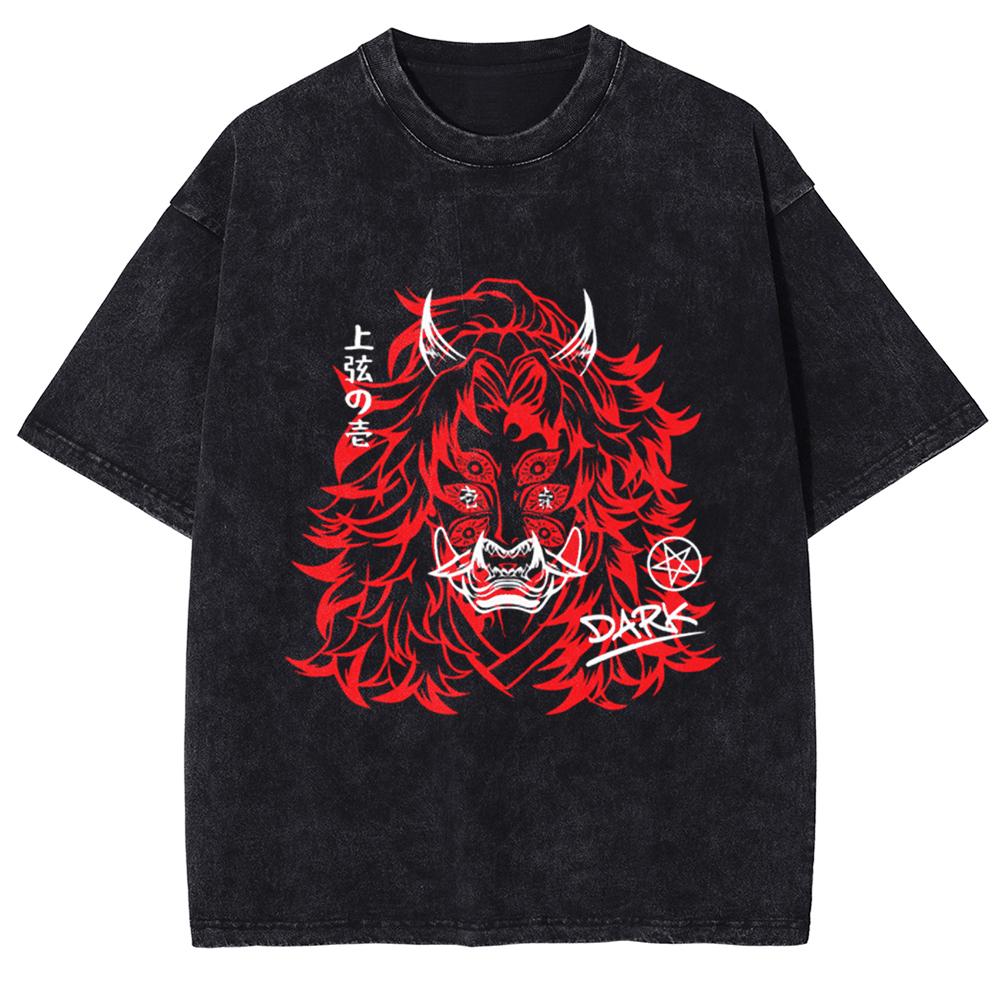 Милая графическая футболка Kanroji Mitsuri Аниме Demon Slayer Футболка Мужская Женская Выстиранные футболки Харадзюку Мужская Манга Хлопковые топы