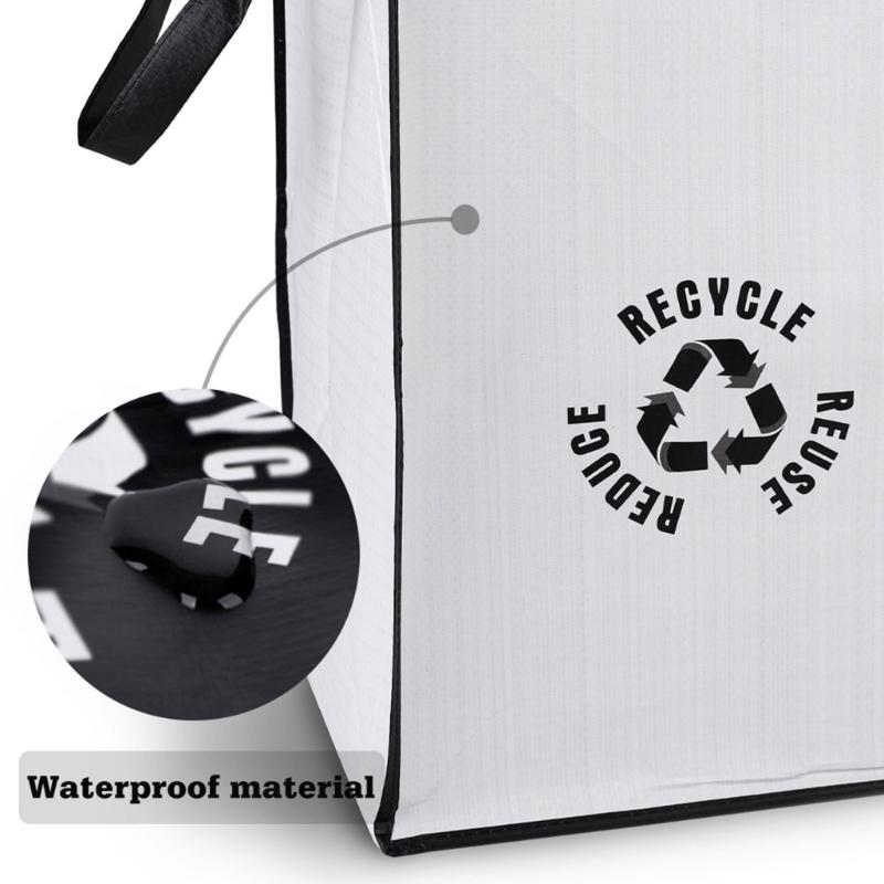 2 шт./4 шт. Компактные контейнеры для сортировки мусора для переработки, экономящие место. Идеально подходят для дома. Прочные контейнеры для сбора мусора для любой комнаты.