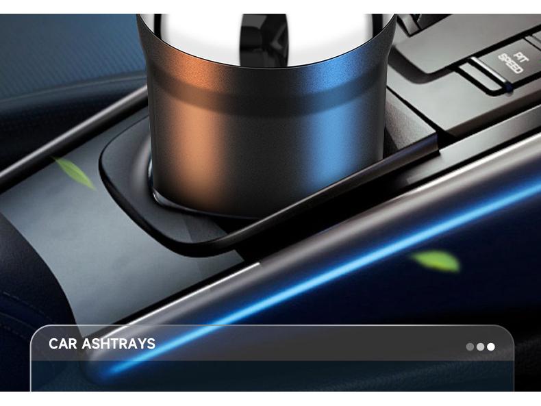 Car Ashtray with Ambient Light for Auchan X5/X7PLUS/X7, KOSAI Pro/5, KOSAI 3, KOSHAN High-end Models