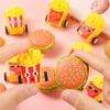 Creative French Fries Burger Design Children Inertia Toy Car For Toddlers And Preschoolers