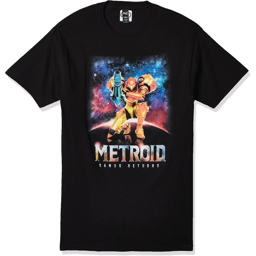 Мужская классическая футболка Nintendo Metroid