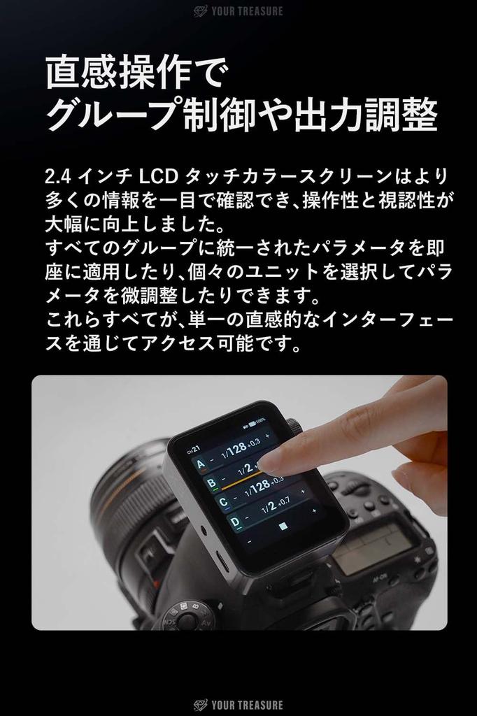 Японский беспроводной передатчик Godox X3Pro, совместимый с Nikon [Авторизованный дилер] X3Pro-N