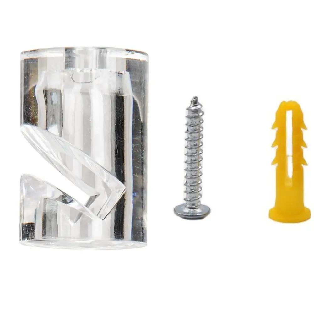 1PC Plastic Pendant Light Cable Hook Black Lighting Fixture Power Cord Retainer Cable Organizer Chandelier Wire Shifter